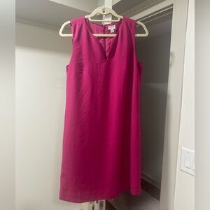 Jcrew women’s split neck suiting dress